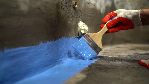 Crawl space vapor barrier installation in North Star, MI